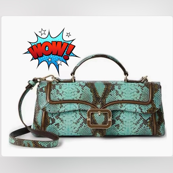 Brahmin Handbags - 5⭐️SELLER! BRAHMIN
NWT ($415)🌵Turquoise Stone Tecoma Dayan Satchel MAGNIFICENT!